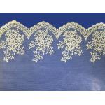 African lace fabrics Embroidery Lace Fabric cord guipure white lace fabric for sale