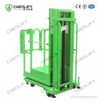 Ce Certificate 200kg Warehouse Vertical Order Picker Semi Electric Aerial Platform for sale