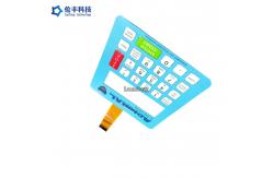 China Tactile Two Tails Waterproof Membrane Switch , LCD Window Membrane Touch Switch supplier