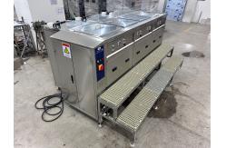 China PLC Control Custom Ultrasonic Cleaner Manual Supersonic Ultrasonic Cleaner 40KW supplier