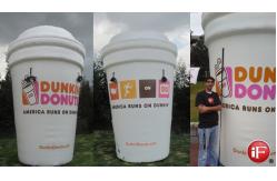 China Advertising Inflatable Model with coffee cup model supplier