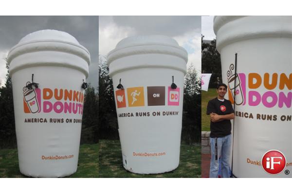 Advertising Inflatable Model with coffee cup model