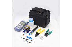 China Ftth Fiber Optic Tool Kit 9 Pcs Black supplier