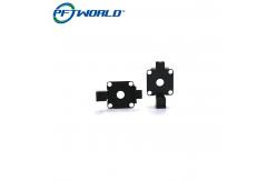 China Black OEM CNC Machining Milling Anodized Aluminum Parts for Back Adjuster supplier