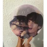Custom One Side Kpop Picket 3d Lenticular Hand Fan