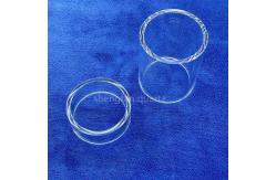 China Customized Infrared Fused Silica Tube Heat Resistant High Purity supplier