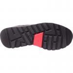 Black Breathable ODM Mens Leather Casual Shoes Hard Wearing