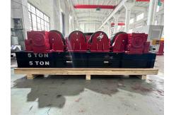 China 5Ton Bolt Adjustment Pipe Turning Rolls, 5T Conventional Pipe Welding Rotator supplier