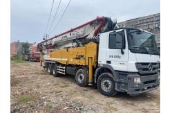 China XCMG 62m Used Concrete Boom Pump Truck HB62K-6X 8 Bar 11.946L Displacement supplier