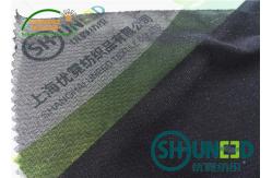 China Circular Knit Stretch Woven Interlining Material C5020W Shrinkage Resistant supplier