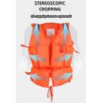EPE Foam Orange Swimming Life Jackets Commercial Water Park Life Vest for Adults and Kids for sale