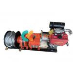 3-8 KW Rated Powerful Detachable Diesel Cable Drum Winch Machine