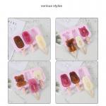 Silicone Homemade Cartoon Ice Cube Model Household Ice Cream Popsicle Mold for sale