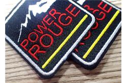 China Environmental 3D Custom Embroidered Patches Sew Iron On For Clothing , Bag supplier