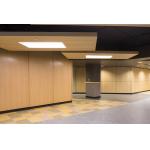 Natural Oak Veneer Microperf Micro Perforated Acoustic Panel Customized for sale