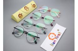 China Spectacles Frame Adjustable Temple Kids Metal And PPSU Eyeglasses supplier