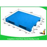 Standard Size Stackable Plastic Pallets , Double Faced Heavy Duty Pallets High Load for sale