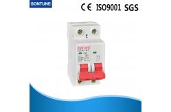 China White 6KA Double Pole MCB With High Breaking Capacity Convenient Operation supplier