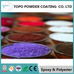 Garden Furniture Pure Epoxy Powder Coating RAL 1007 Daffodil Yellow Color for sale