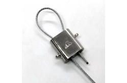 China Lighting Brass Adjustable Wire Rope Grip Lock For Cable With Loops supplier
