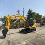 1100rpm Hydraulic Crawler Excavator Mini Household Excavator With Rubber Track for sale