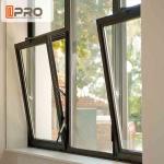 Space Saving Tilt And Turn Aluminium Windows With Single Glazing Glass for sale