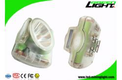 China OLED Screen Rechargeable Led Headlamp 13000lux IP68 1.78W Support 2A Charging supplier
