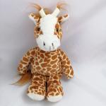 Plush Giraffe with Export License and Harmless Material for Home Decoration for sale