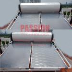Blue Titanium Flat Plate Solar Water Heater Black Chrome Flat Panel Solar Collector for sale
