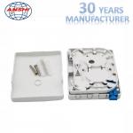 FTTH PTO Fiber Distribution Box Screw Lock ABS Material 2 Core SC Capacity for sale