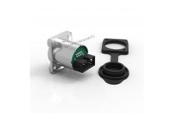 China Industrial Ethernet Chassis Connector Female Outdoor Waterproof Rj45 Connector supplier