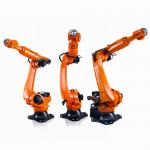 Robot Manipulator Palletizer KUKA KR120 R3100 Industrial Robot Arm With Customized Gripper
