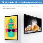Advertising Display Wall Mount Lcd Digital Signage Indoor Touch Screen Android for sale