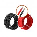6mm2 DC Solar Cable UV Resistant Flame Retardant Cable For Solar Panel / Inverter for sale