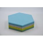 10mm Architectural Hex Acoustic Panels Felt Sound Absorbing Wall Panels for sale