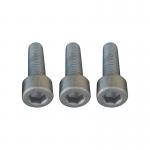 Alloy Steel Black Plated Silver Dacromet Car Wheel Screws M10X1.5X35 Strength 10.9 for sale