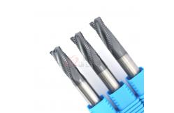 China 10mm 3/8 Fine Pitch Roughing End Mill Carbide HRC60 4 Flutes supplier