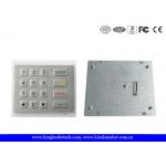 8 Pin SS Industrial Numeric Keypad with Flat Keys and Custom Layout for sale