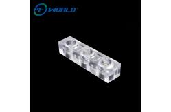 China Acrylic CNC Machined Plastic Parts Custom Component Turning Milling Service supplier