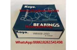 China Wheel Hub Single Row Deep Groove Ball Bearing W6908-2RS supplier