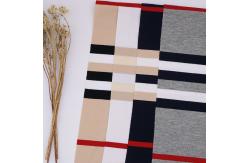 China Easy-To-Maintain And Wrinkle-Resistant Striped Knit Fabric For Busy Lifestyles supplier