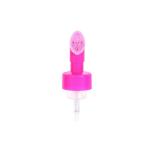 42/43mm Silicone Brush Foam Pump Cosmetic Dispenser with Customized Silkscreen Print and Plastic Material for sale