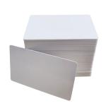 White Glossy 0.38mm Thickness PVC ID Card for sale