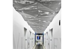 China Aluminum Random Perforated Ceiling Design PVDF Coated Hallway Ceiling Design supplier