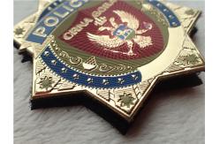 China Waterproof Custom Clothing Patches Gold TPU High Frequency Logo Hook And Loop supplier