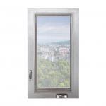 Aluminum Glass Inswing Casement Window PVC Triple Glazed Windows for sale