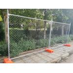 Pvc Coated Powder Coated Temporary Fence Panel Hot Dipped Galvanized Movable Metal for sale