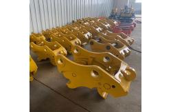 China Steel Hydraulic Quick Hitch Coupler Customized For Hyundai Mini Excavators supplier