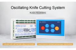 China Ruida Single Track Oscillating Knife Cutting Controller RDD6584G 8 Axes supplier