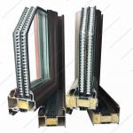 Modern Design Custom Casement Sliding Aluminum Folding Swing Window With Double Tempered Glass for sale